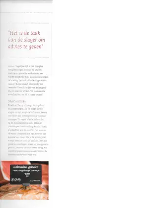 Artikel in De Slager (pagina 5)